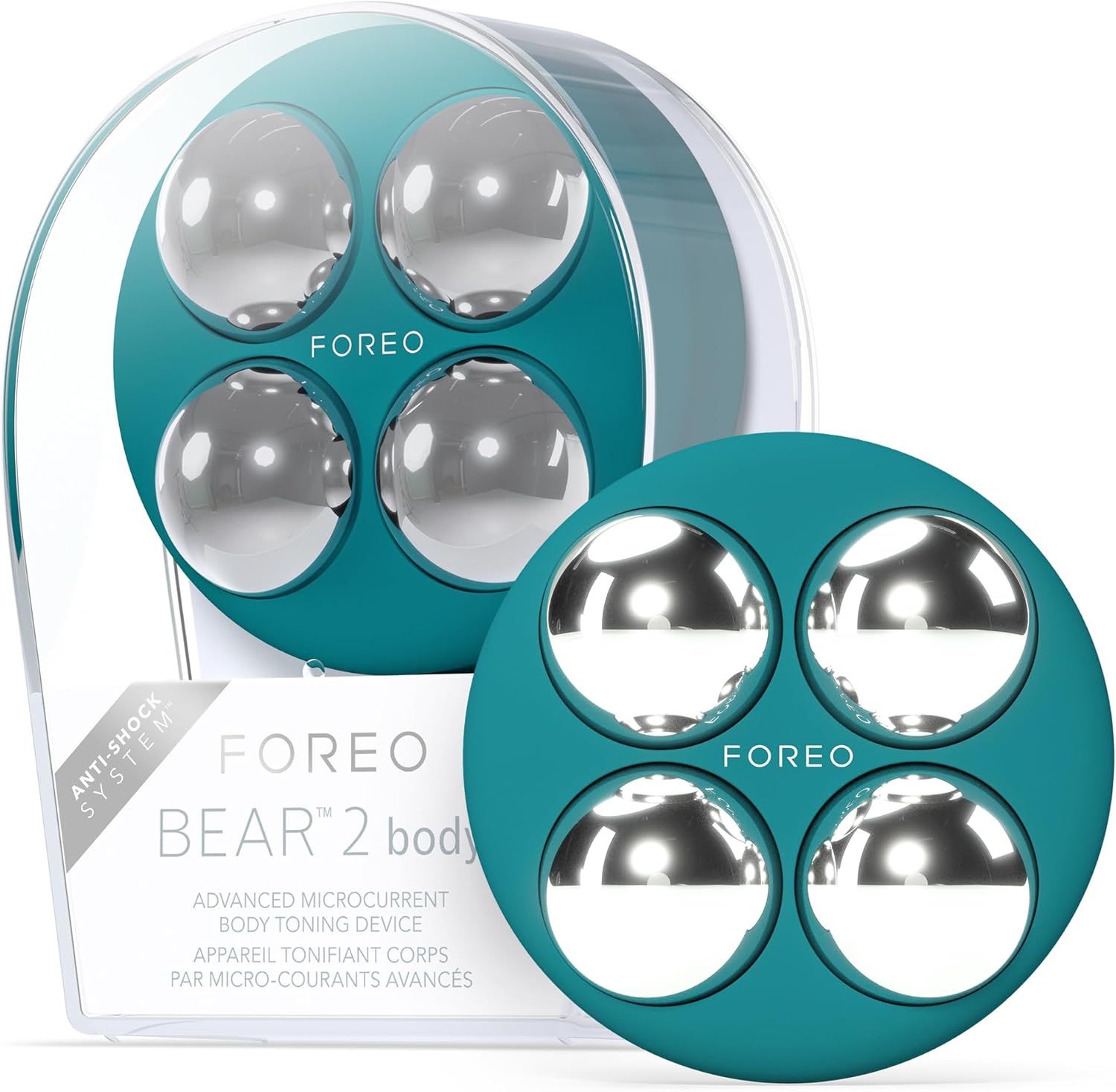 FOREO Bear 2 Body Advanced Microcurrent Body Sculpting Machine, Cellulite Massager & Lymphatic Drainage, Firm & Contour, Body Massager, Increases... Main image