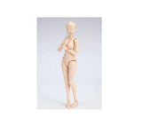 S.H.Figuarts Body-chan Kentaro Yabuki Edition DX Set (Pale orange Color Ver.) Approx. 5.3" (135 mm)