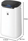 Sharp FP-J60E-W Air Purifier, White