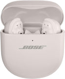 Bose QuietComfort Ultra Wireless Noise Cancelling Earbuds, Bluetooth Noise Cancelling Earbuds with Spatial Audio and World-Class Noise Cancellation, White Smoke