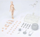 S.H.Figuarts Body-chan Kentaro Yabuki Edition DX Set (Pale orange Color Ver.) Approx. 5.3" (135 mm)