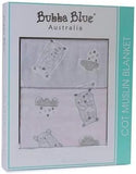 Bubba Blue Muslin Blanket