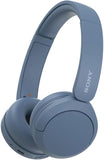 Sony WH-CH520 Wireless Bluetooth Headphones - up to 50 Hours Battery Life with Quick Charge, On-ear style - Blue