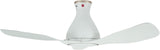 KDK E48GP Wi-Fi and Apps Control DC LED Light Ceiling Fan, 120cm, White