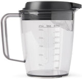 NutriBullet NBJ100G - Juicer, 800W, Stainless Steel Sieve, includes 1x Cleaning Brush, 1x 1.5L Pulp Tray and 1x 800ml Juice Jug, Dark Grey colour