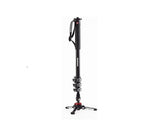 Manfrotto XPRO+ Video Monopod, 4-Section Aluminium Camera Support Rod With Fluid Base Photography Accessories for Content Creation Vlogging