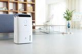 Philips 5000 Series DE5205/30-2-in 1 Dehumidifier and Air Purifier, Dehumidification Rate: 25L/day, 70m², HEPA, prefilter, White