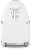 Smeg KLF03WHUK Electric Kettle, 1.7L, White