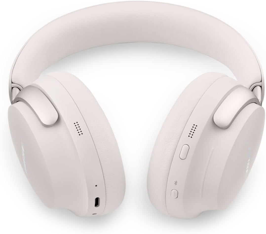 Bose QuietComfort Ultra Wireless Noise Cancelling Headphones With Spatial Audio White Smoke Secondary image