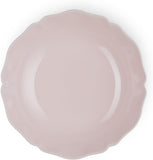 Le Creuset Frill Dish with Gold Decal, 20cm, Macaron Pink
