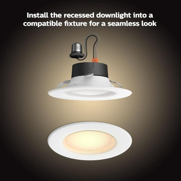 Philips 51108A Hue Garnea White Ambiance Smart LED Downlight