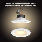 Philips 51108A Hue Garnea White Ambiance Smart LED Downlight
