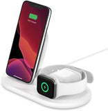 Belkin Boost Up Chrg 3-in-1 Wrles Chrg Apple WHT