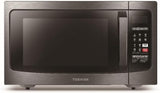 Toshiba ML-EC42S(BS) Stainless Steel 10 Auto Menu Microwave, 42L, Black