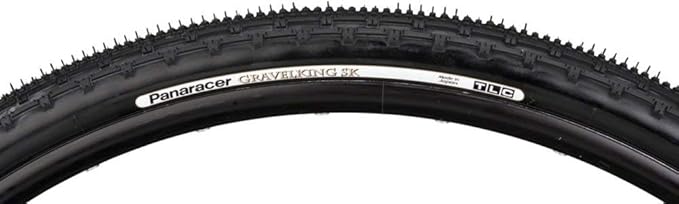 Panaracer Gravelking SK Colour Edition TLC Folding Tyre, Black/Military Green, 700 x