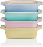 Le Creuset Sorbet Square Dish Set, 13cm (4 Pieces)