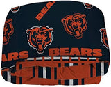 Northwest Officially Licensed NFL Chicago Bears Queen Bed in a Bag Set, 86" x 86", Navy Blue