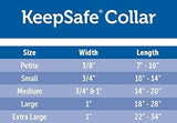 PetSafe KeepSafe BreakAway Collar Adjustable Size  S Royal Blue