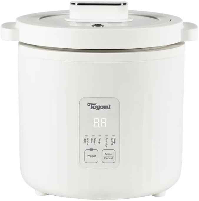 Toyomi SC 990 Mini Ceramic Slow Cooker Rice Cooker 1L Main image