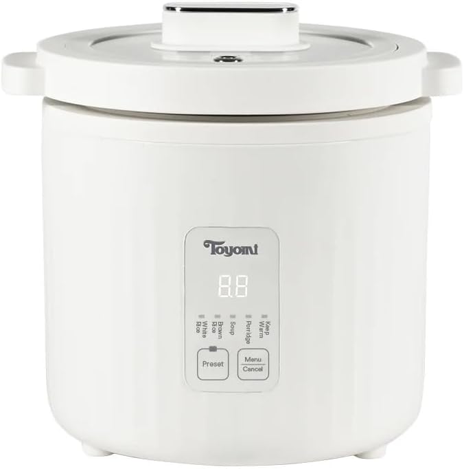 Toyomi SC 990 Mini Ceramic Slow Cooker Rice Cooker 1L