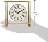 Bulova B1703 Cheryl Table Clock, Brass