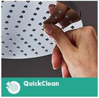 hansgrohe Vernis Blend 4inch HighPressure Handheld Shower Head 2Spray Rain IntenseRain Chrome 1.5 GPM 26090001