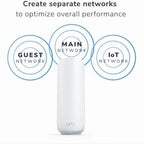 NETGEAR Orbi 370 Series Dual Band BE5000 WiFi 7 Mesh Network System RBE373 3 Pack