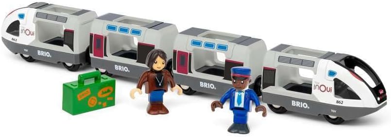 BRIO World TGV Trains of the World 36087 High Speed Train Toy Train Suitable for children over 3 years