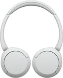 Sony WH-CH520 Wireless Bluetooth Headphones - up to 50 Hours Battery Life with Quick Charge, On-ear style - White