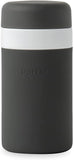 W&P Porter Insulated Bottle 16 oz | Clean Taste Ceramic Coating for Water, Coffee, & Tea | Wide Mouth Vacuum Insulated | Dishwasher Safe, Charcoal