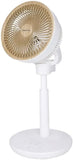 MISTRAL Greenleaf by Mistral MHV708R-G - 7” DC High Velocity Stand Fan, adjustable height, 8 speeds, 3 modes, 24W, 7 hours timer, Auto-Oscillation (70°...