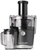 NutriBullet NBJ100G - Juicer, 800W, Stainless Steel Sieve, includes 1x Cleaning Brush, 1x 1.5L Pulp Tray and 1x 800ml Juice Jug, Dark Grey colour
