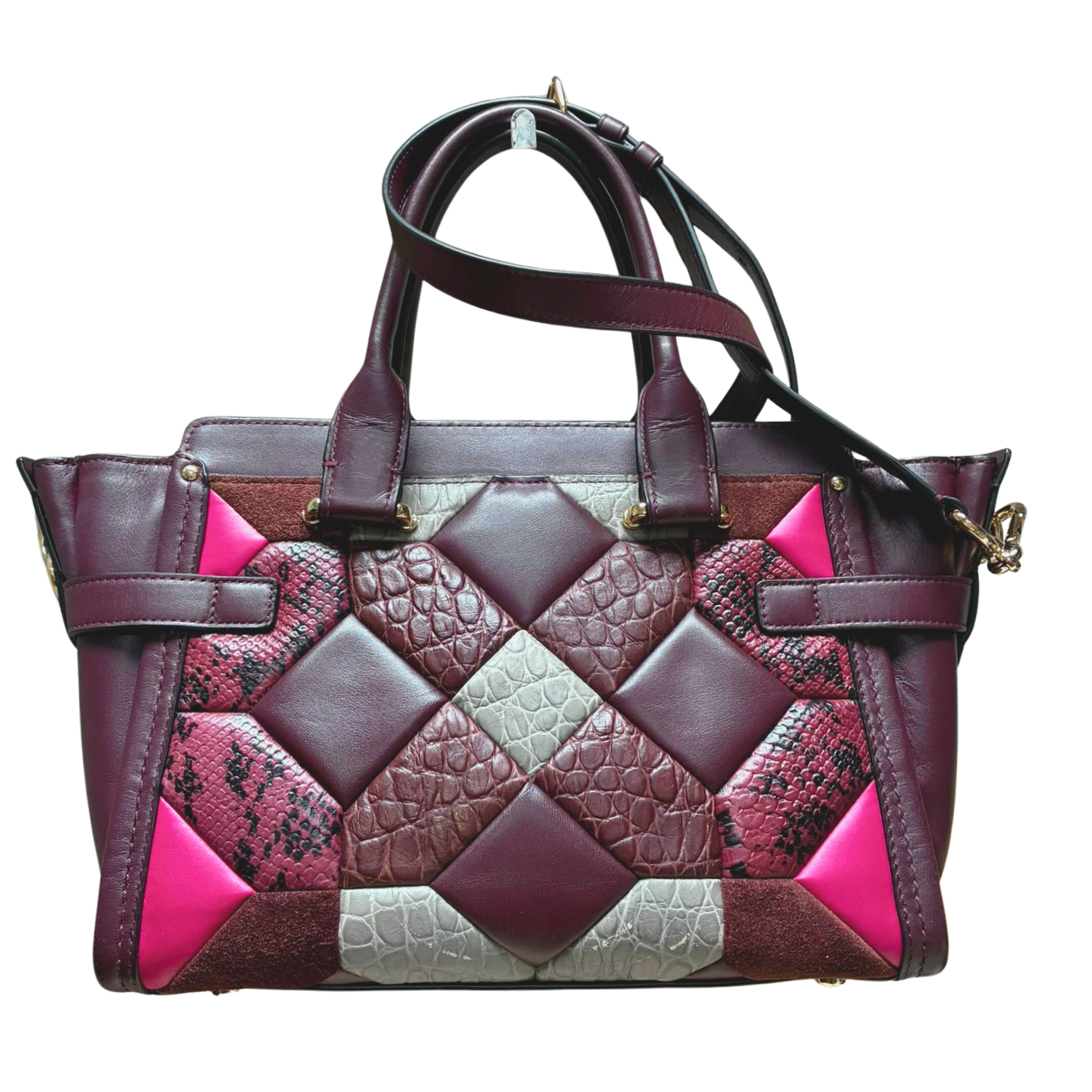 Coach Swagger 27 in Canyon Quilt Exotic Embossed Leather