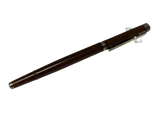 Trussardi Rollerball Pen Wood And Silver