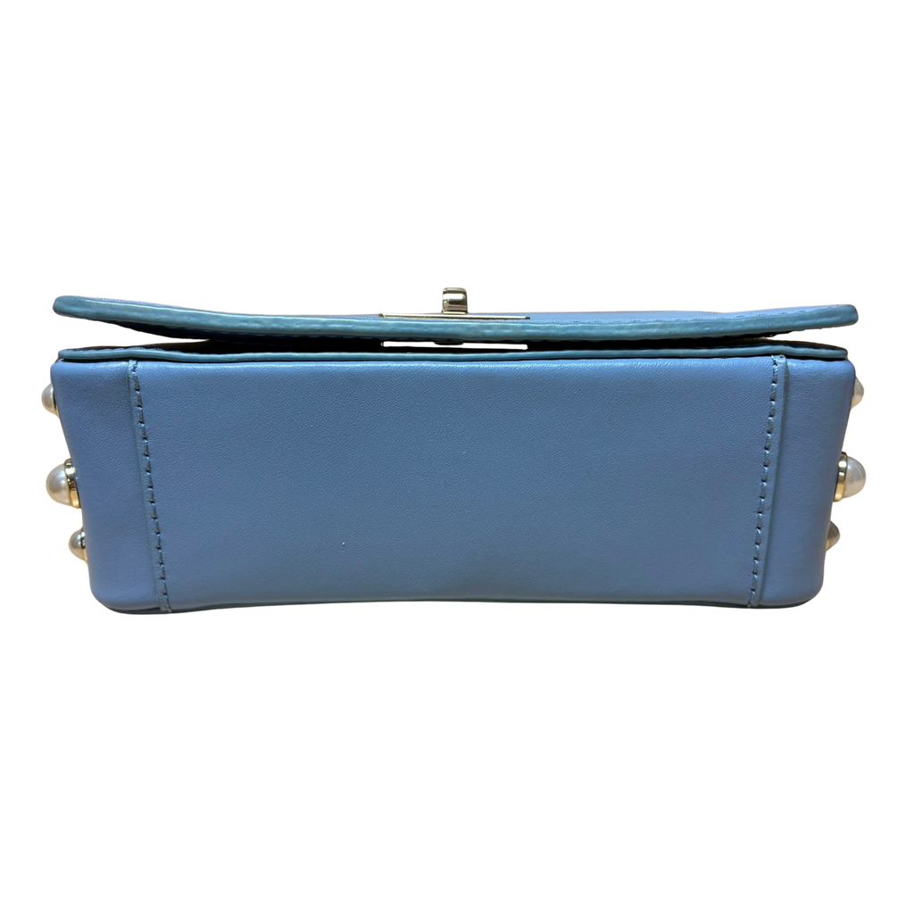 Kate Spade Maisie Serrano Place Pearl Purse Crossbody Blue WKRU5673