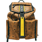 MCM Visetos Raymonde Two Pocket Backpack