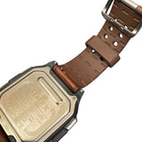 Timex Men's Digital Quartz Watch with Leather Strap TW2U92300