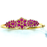 916YG Ruby Bangle