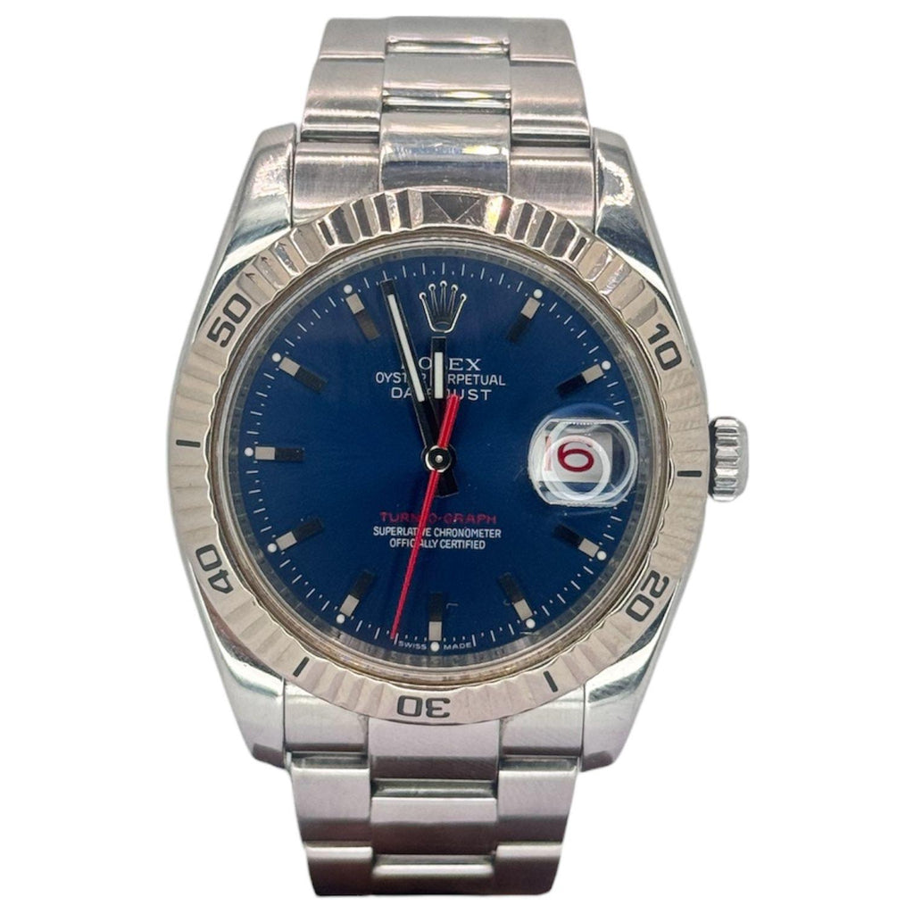 Rolex 116264 Datejust Turn-O-Graph Automatic Watch, 36mm