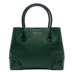 Michael Kors Mercer Gallery Perforated Centre Zip Tote Bag Racing Green