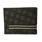 Dunhill D Eight Geometric Pattern Bifold Wallet