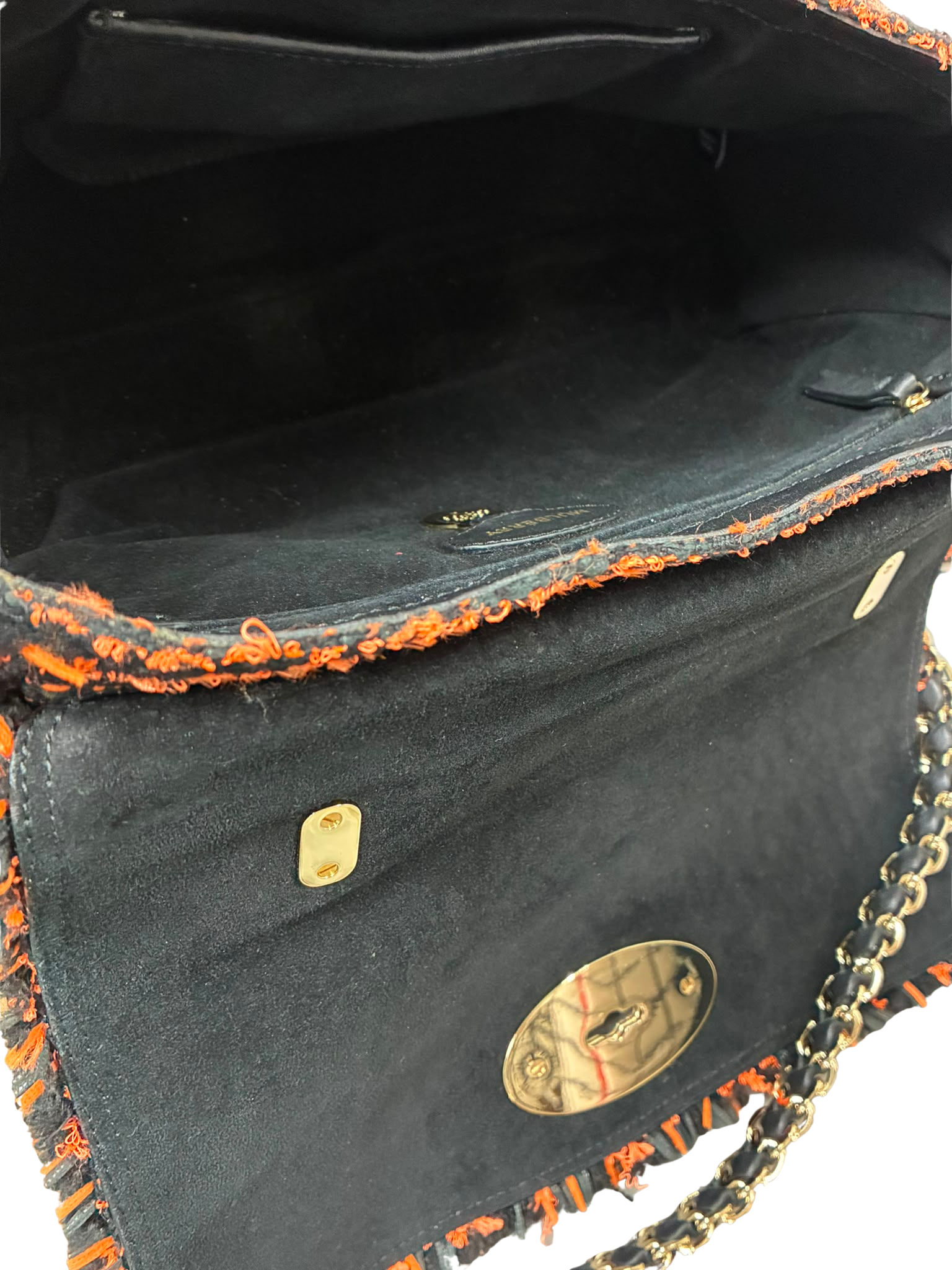 Mulberry Tweed Lily Handbag