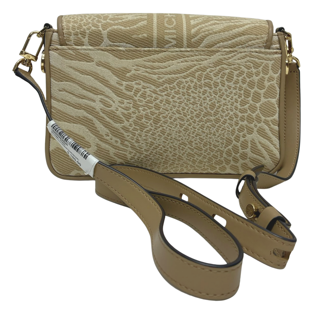Michael Kors Bradshaw Medium Mixed Animal Jacquard Messenger Bag