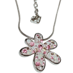 Swarovski Botanic Collection Swarovski Crystal Flower Pendant Necklace