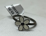 Pandora Darling Daisy White Enamel Flower Ring
