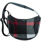 Black Label Crestbridge Nylon Check Shoulder Bag