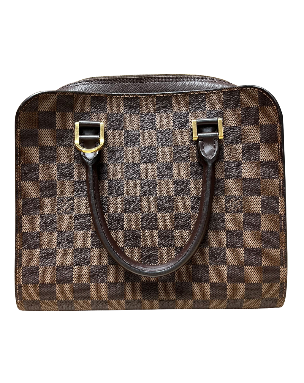 Louis Vuitton Triana Handbag Damier Ebene Canvas
