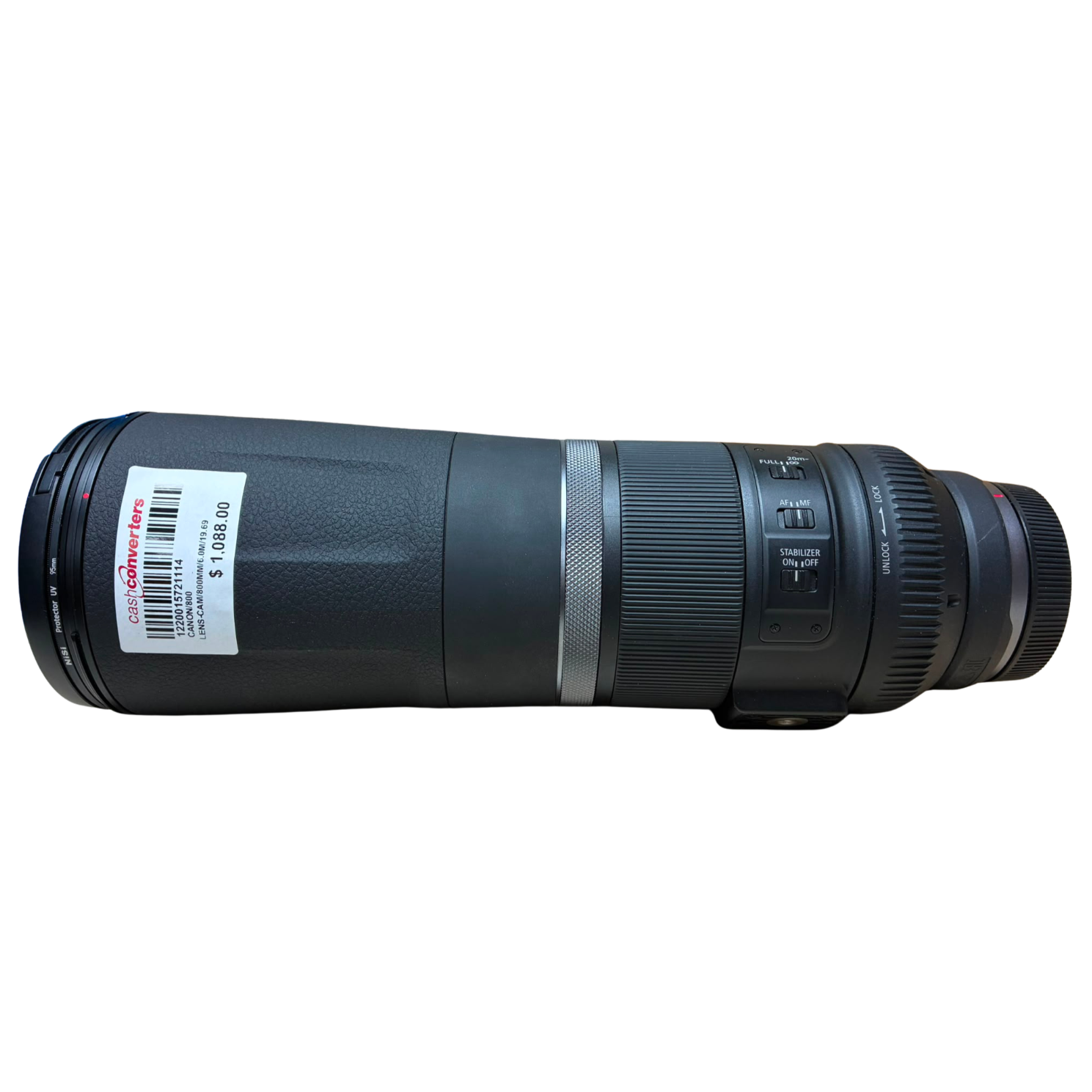 Canon RF 800mm f11 IS STM Super Telephoto Prime Lens