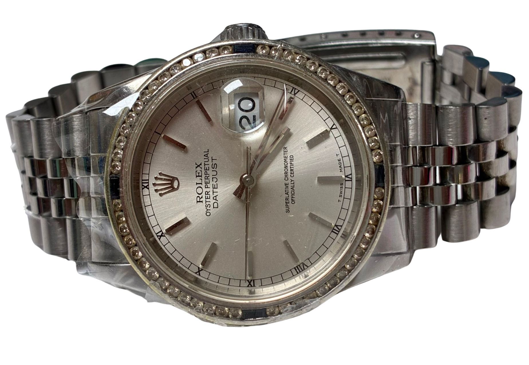 Rolex 16234 Datejust 36 Custom Diamond Bezel Secondary image