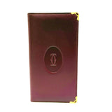 Cartier, MUST DE CARTIER Burgundy Notebook Holder